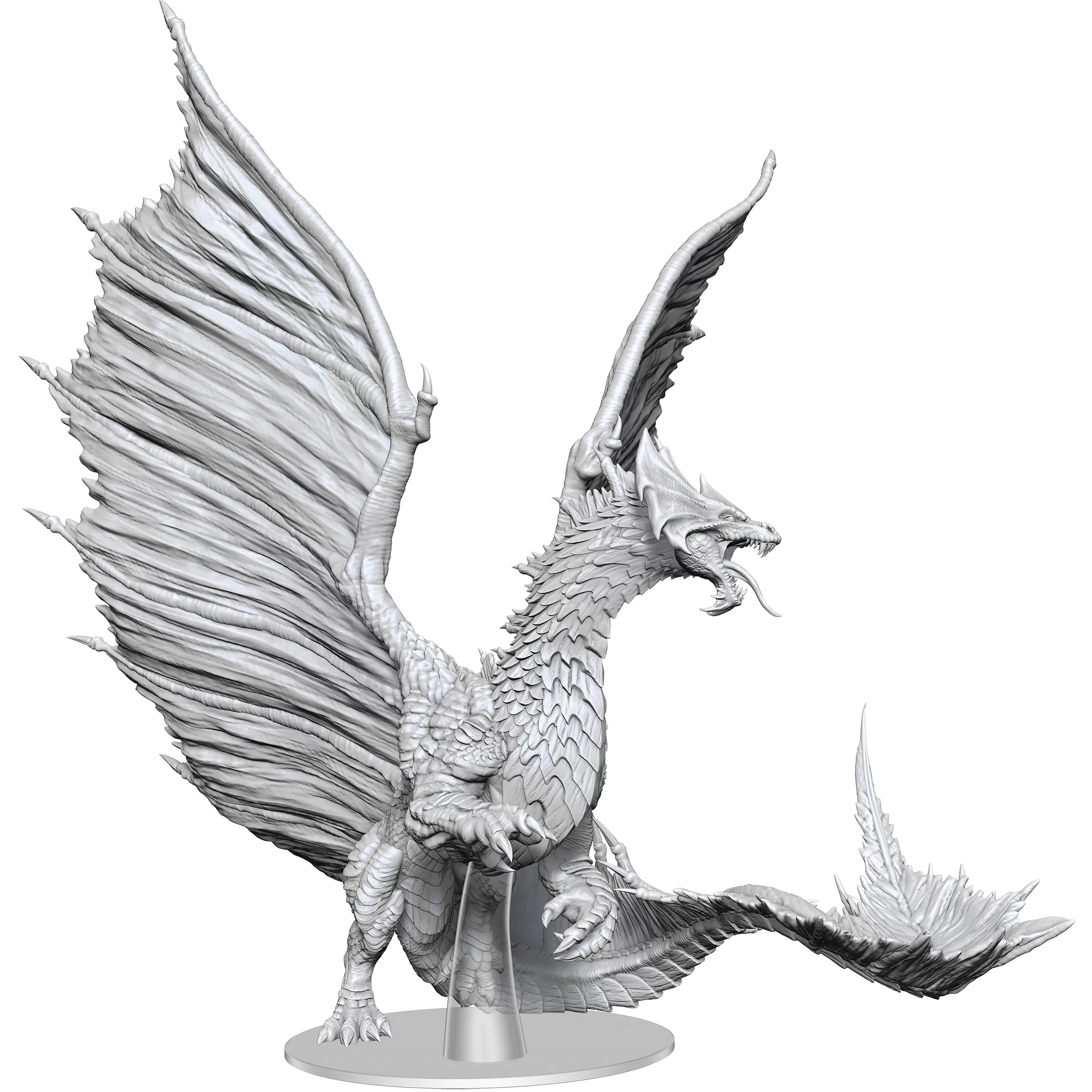 D&D Nolzurs Marvelous Miniatures Adult Brass Dragon -