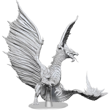 D&D Nolzurs Marvelous Miniatures Adult Brass Dragon -
