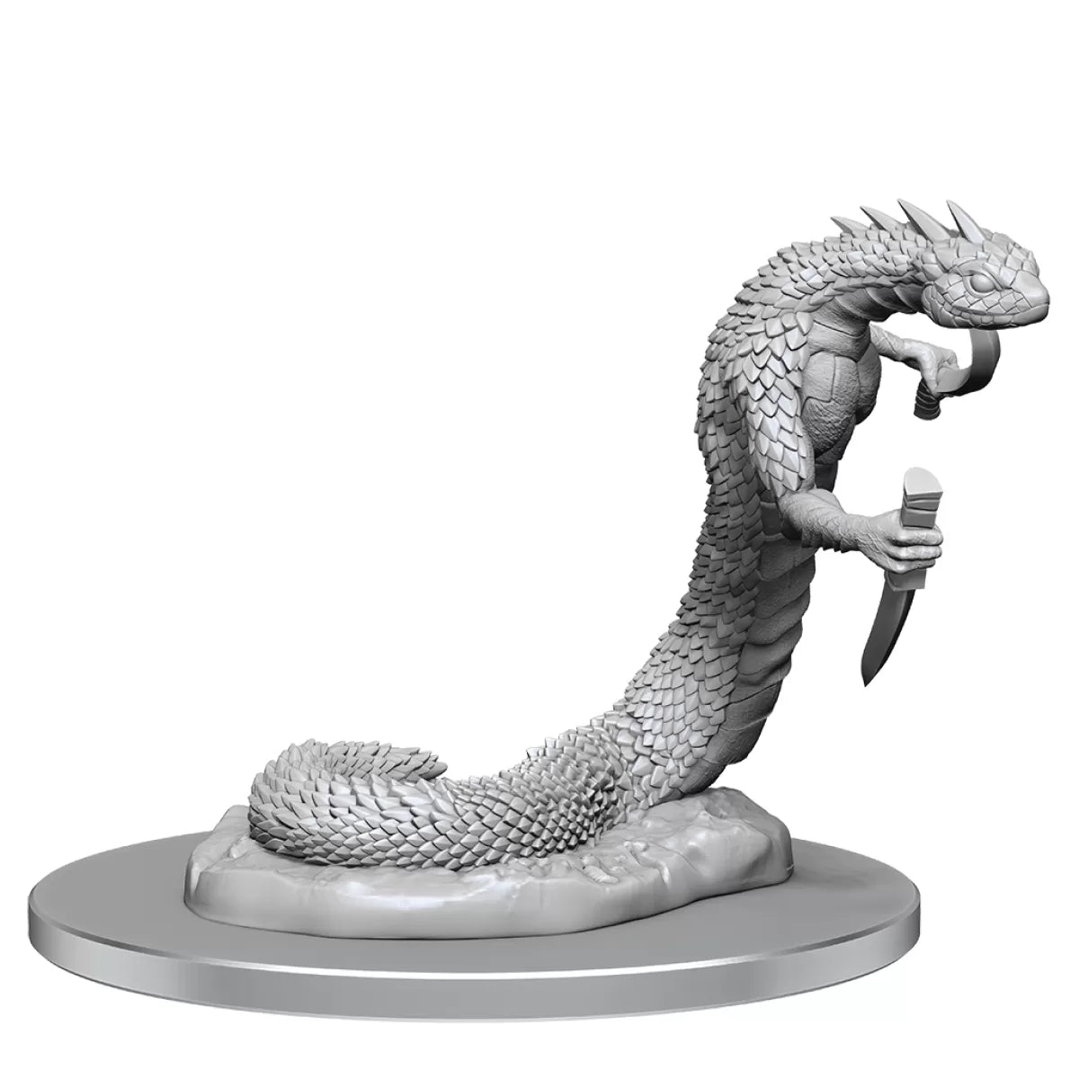 Critical Role Unpainted Miniatures Serpentfolk & Serpentfolk Ghost