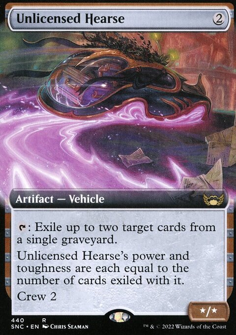 Unlicensed Hearse (Extended Art) [Streets of New Capenna]