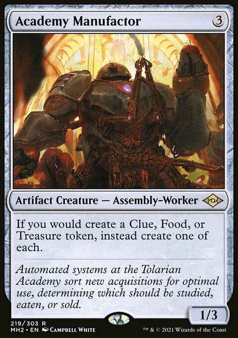 Academy Manufactor [Modern Horizons 2]