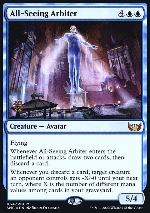All-Seeing Arbiter [Streets of New Capenna Prerelease Promos]