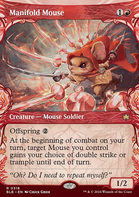Manifold Mouse (Showcase) [Bloomburrow]