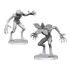 Stranger Things Unpainted Miniatures: Demogorgons