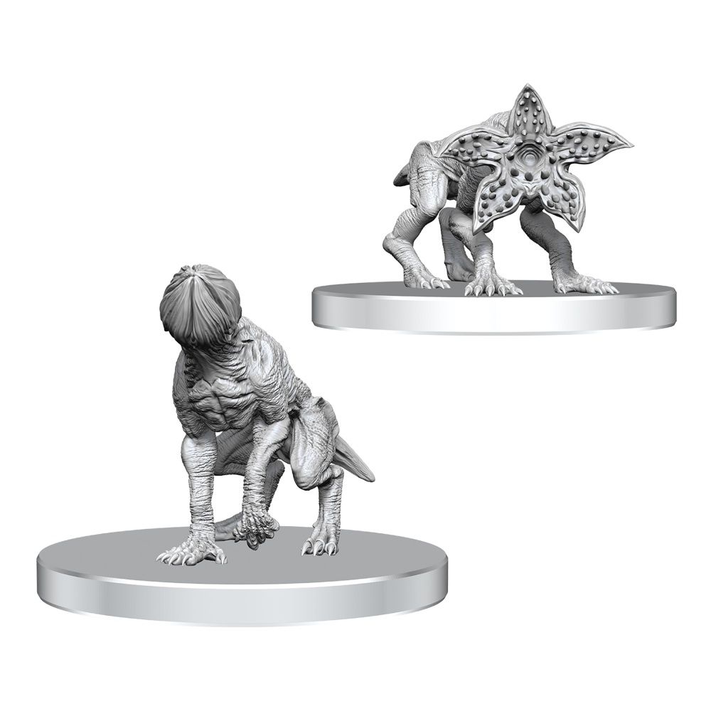 Stranger Things Unpainted Miniatures: Demodogs
