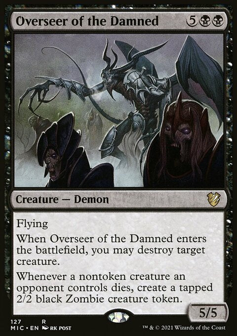 Overseer of the Damned [Innistrad: Midnight Hunt Commander]