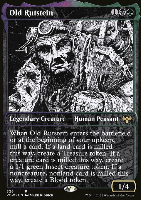 Old Rutstein (Showcase Eternal Night) [Innistrad: Crimson Vow]