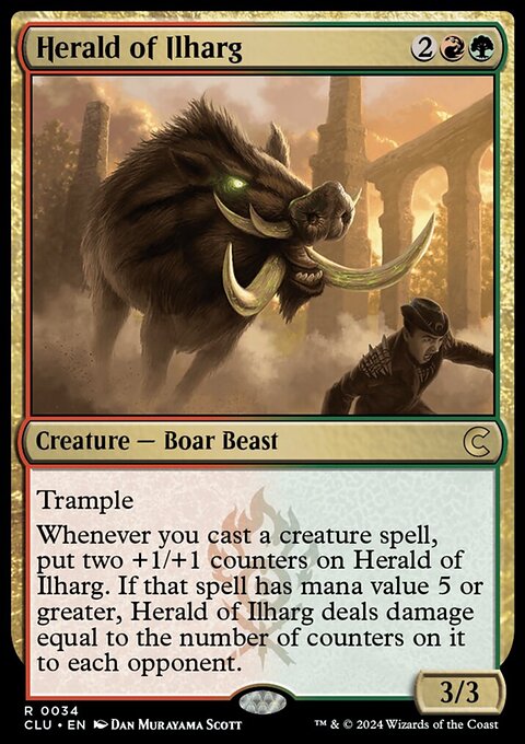 Herald of Ilharg [Ravnica: Clue Edition]