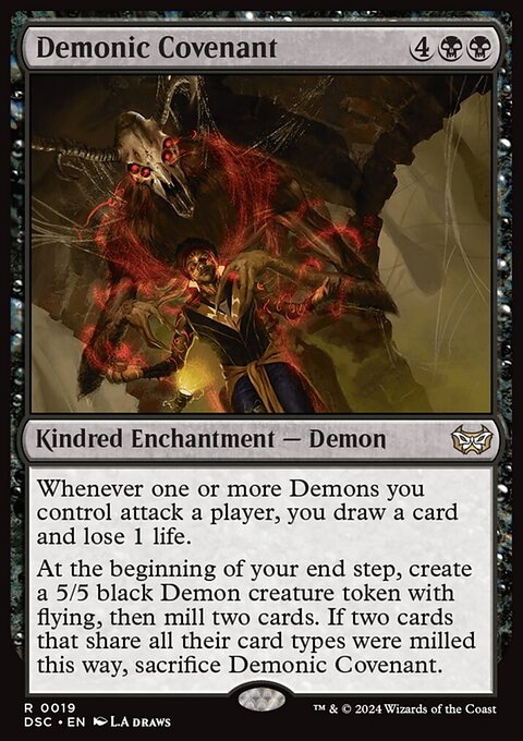 Demonic Covenant [Duskmourn: House of Horror Commander]