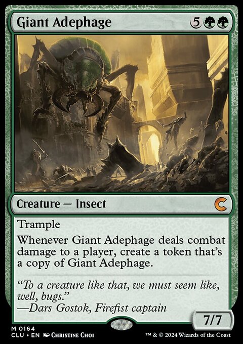 Giant Adephage [Ravnica: Clue Edition]