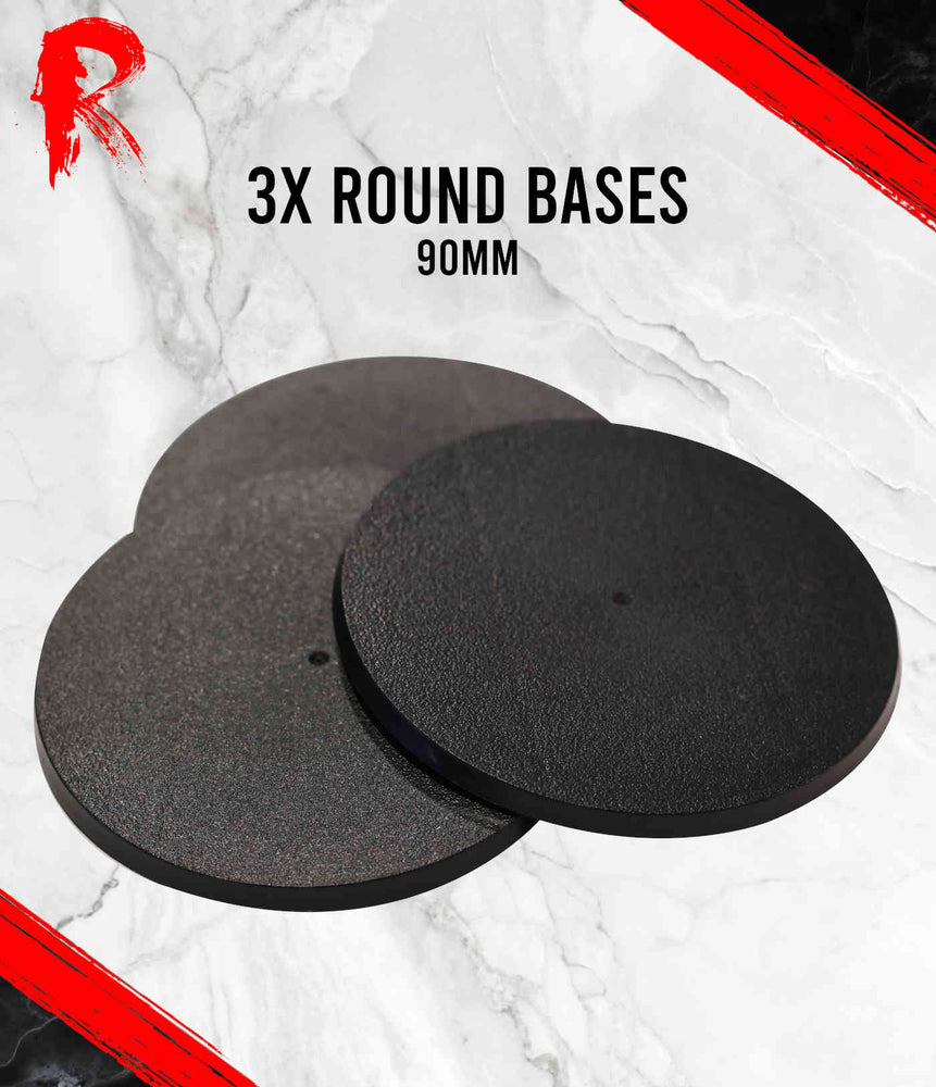 Ronin Games - 3 x 90mm Round Bases