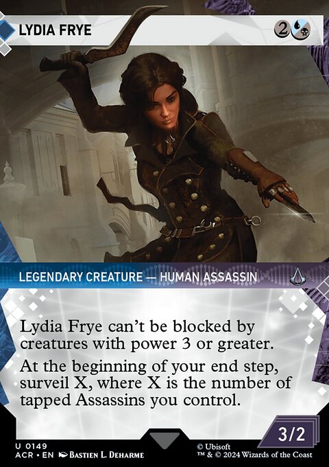 Lydia Frye (Showcase) [Assassin's Creed]