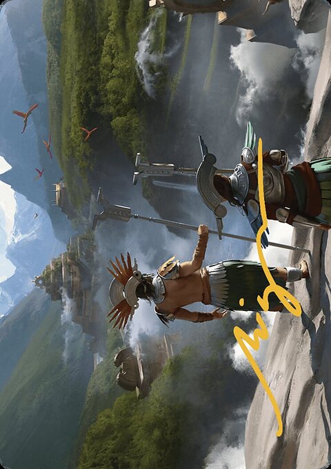 Glimpse the Core Art Card [The Lost Caverns of Ixalan Art Series]