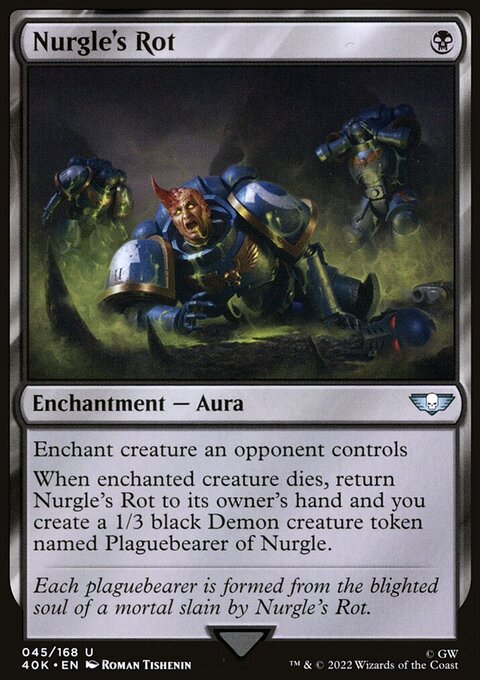 Nurgle's Rot (Surge Foil) [Warhammer 40,000]