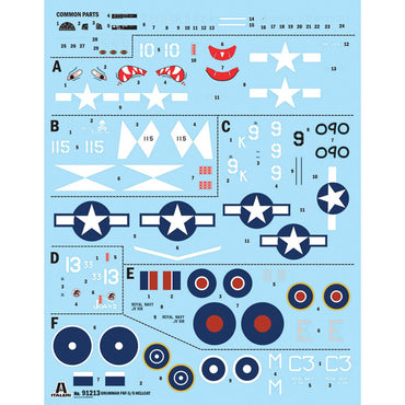 ITALERI 1/72 GRUMMAN HELLCAT F6 F-3