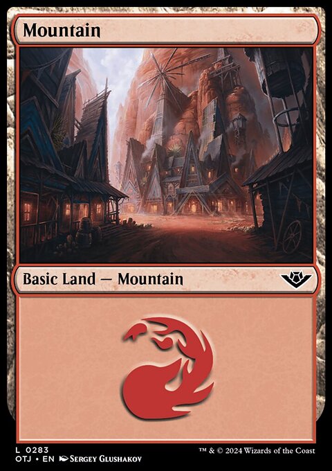 Mountain (0283) [Outlaws of Thunder Junction]