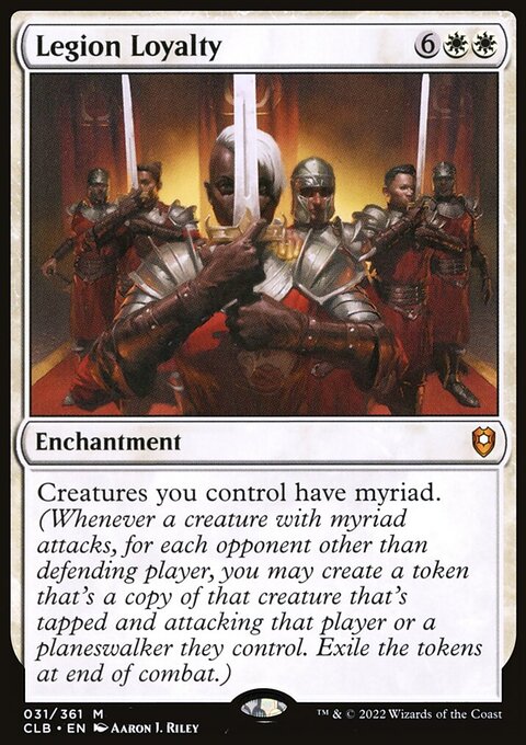 Legion Loyalty [Commander Legends: Battle for Baldur's Gate]