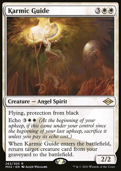 Karmic Guide (Foil Etched) [Modern Horizons 2]