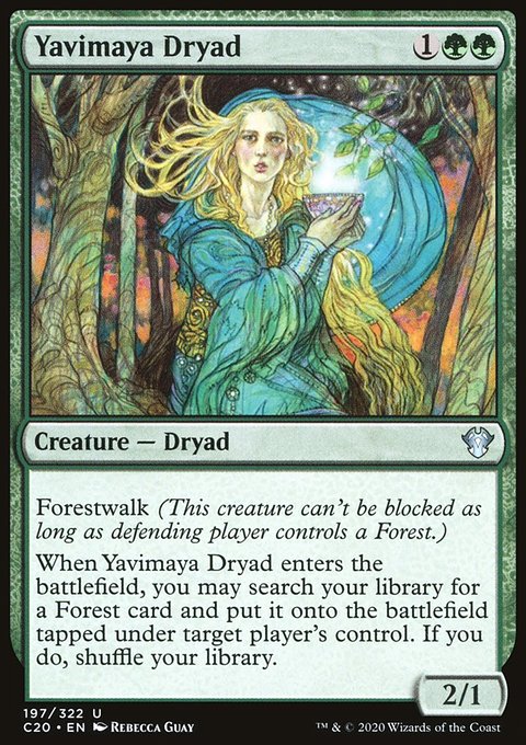 Yavimaya Dryad [Commander 2020]