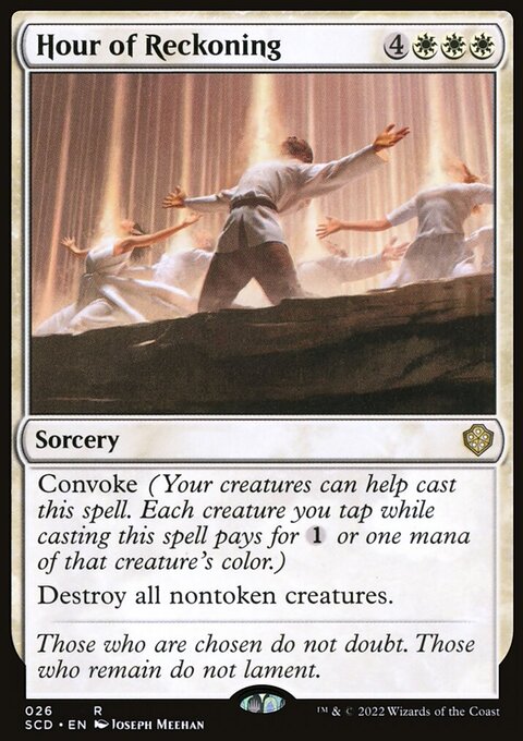 Hour of Reckoning [Starter Commander Decks]