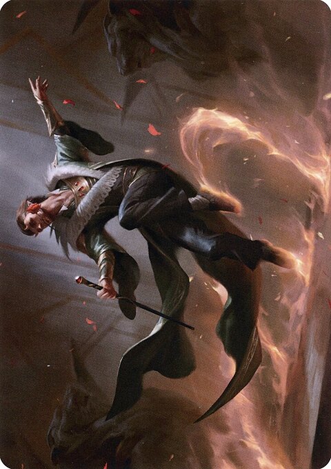 Fleetfoot Dancer Art Card [Streets of New Capenna Art Series]