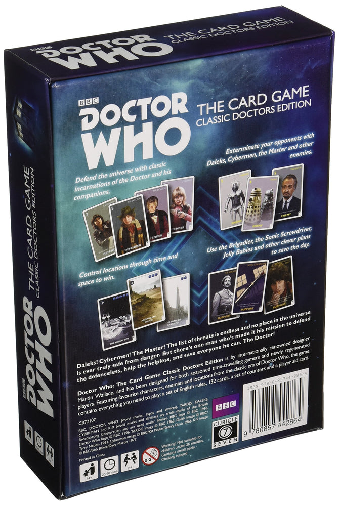 Doctor Who: The Card Game - Classic Doctors Edition