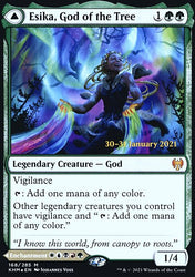 Esika, God of the Tree // The Prismatic Bridge [Kaldheim Prerelease Promos]