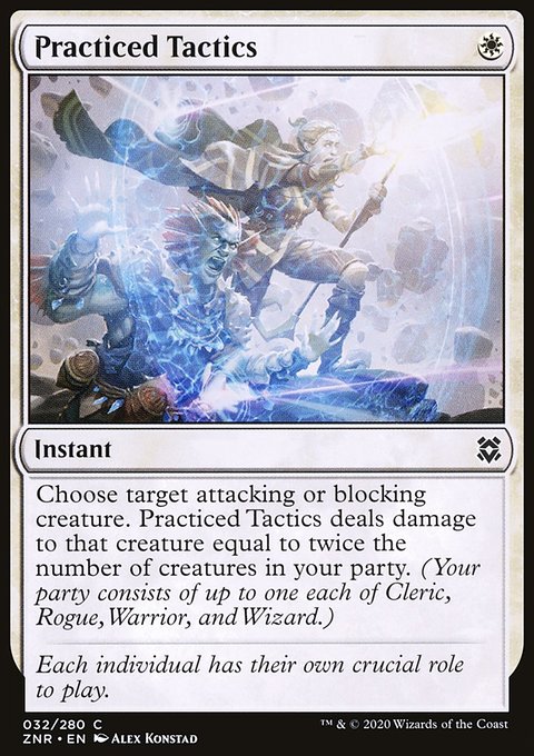 Practiced Tactics [Zendikar Rising]
