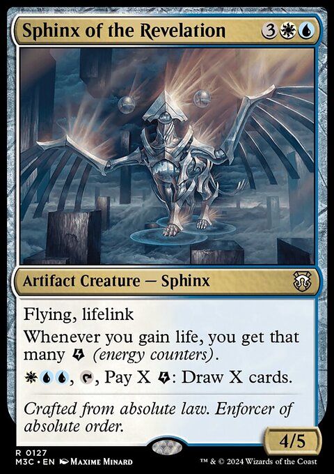 Sphinx of the Revelation (Ripple Foil) [Modern Horizons 3 Commander]