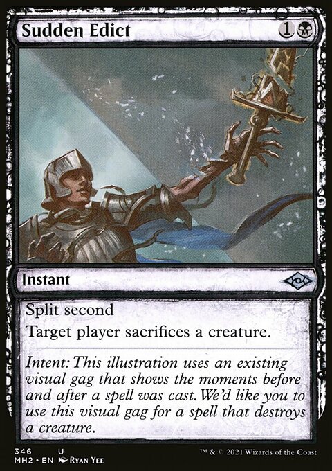 Sudden Edict (Sketch) [Modern Horizons 2]