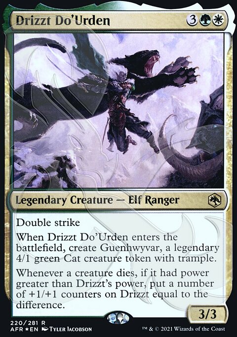 Drizzt Do'Urden (Ampersand Promo) [Dungeons & Dragons: Adventures in the Forgotten Realms Promos]