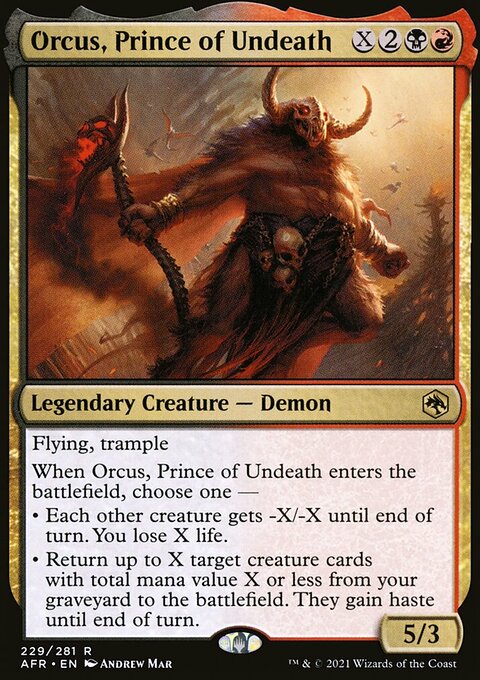 Orcus, Prince of Undeath [Dungeons & Dragons: Adventures in the Forgotten Realms]