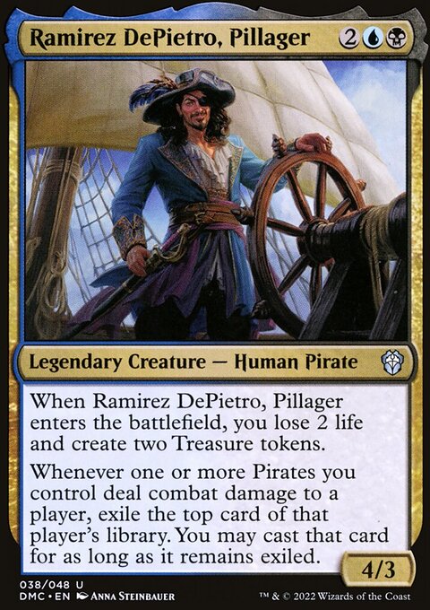 Ramirez DePietro, Pillager [Dominaria United Commander]