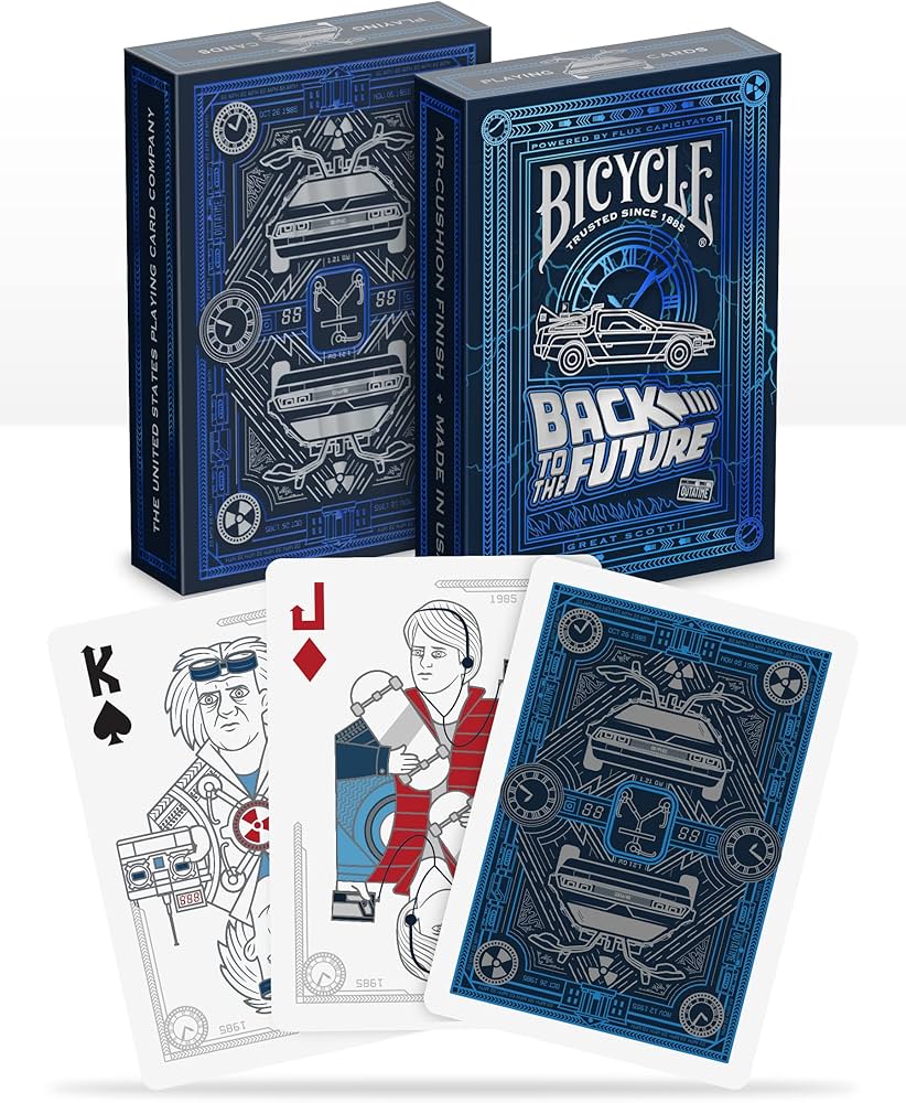 Bicycle Back to the Future Playing Cards