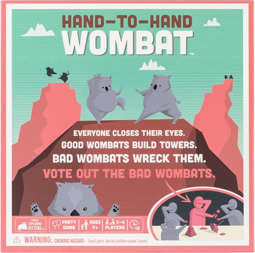 Hand to Hand Wombat (By Exploding Kittens)