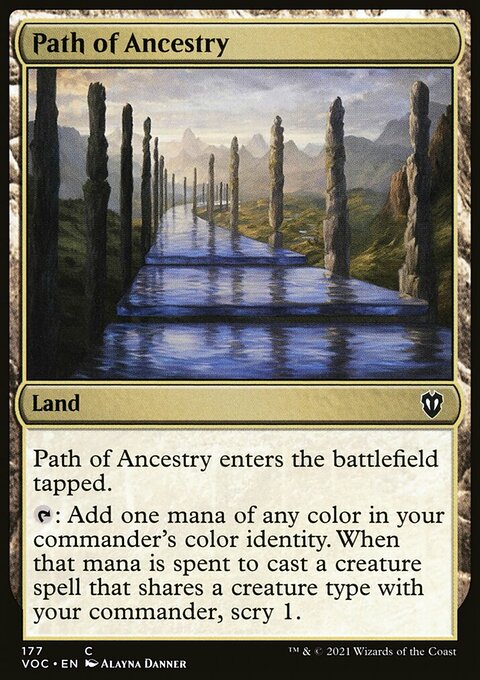 Path of Ancestry [Innistrad: Crimson Vow Commander]