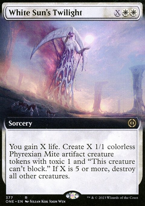 White Sun's Twilight (Extended Art) [Phyrexia: All Will Be One]