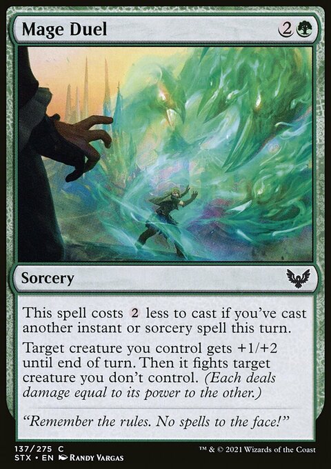 Mage Duel [Strixhaven: School of Mages]