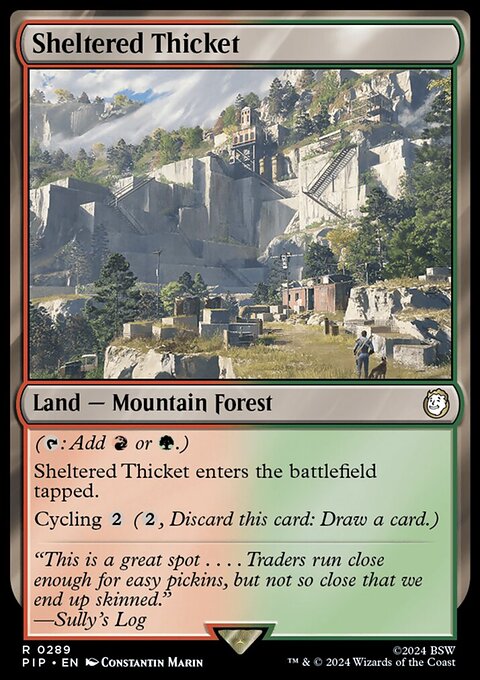 Sheltered Thicket [Fallout]