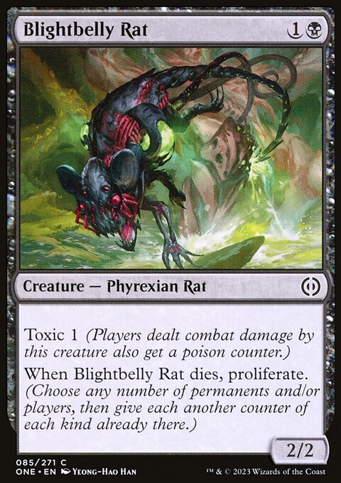 Blightbelly Rat [Phyrexia: All Will Be One]