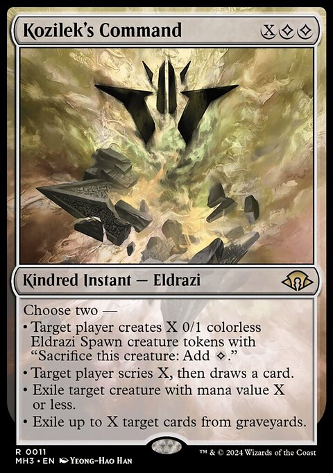 Kozilek's Command [Modern Horizons 3]