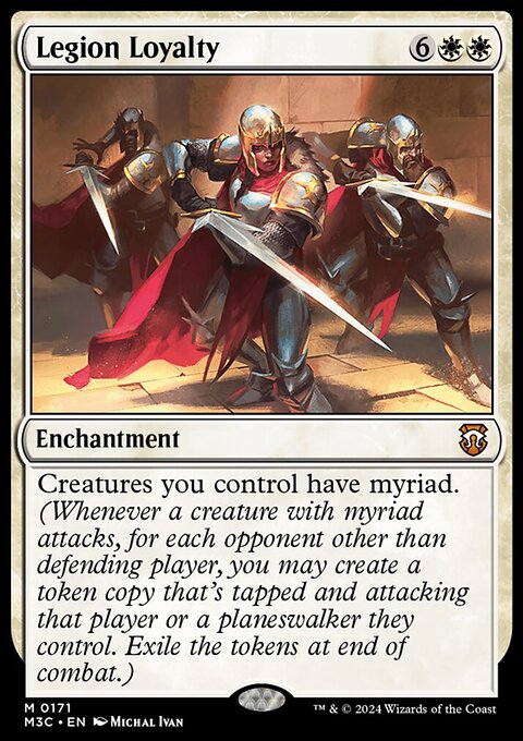 Legion Loyalty (Ripple Foil) [Modern Horizons 3 Commander]
