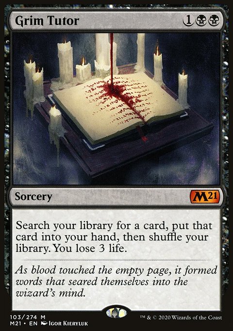 Grim Tutor [Core Set 2021]