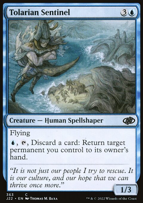 Tolarian Sentinel [Jumpstart 2022]