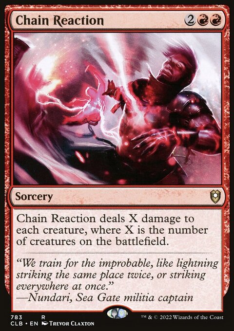 Chain Reaction [Commander Legends: Battle for Baldur's Gate]