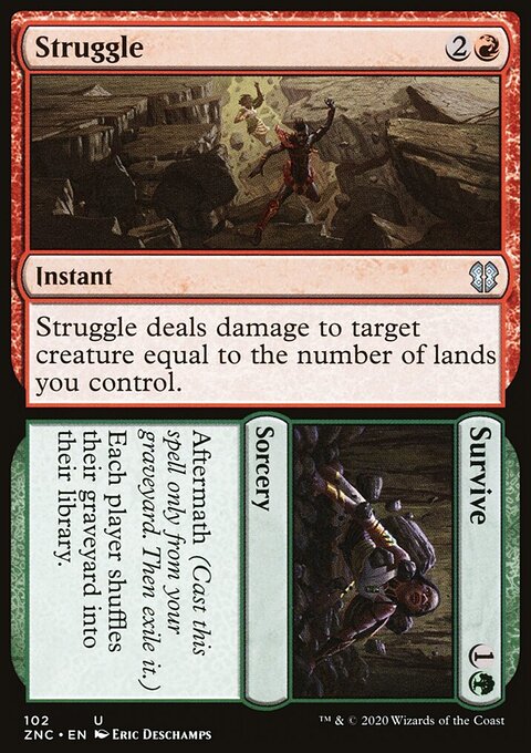 Struggle // Survive [Zendikar Rising Commander]