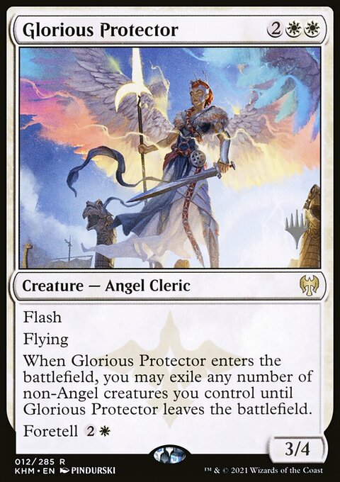 Glorious Protector (Promo Pack) [Kaldheim Promos]