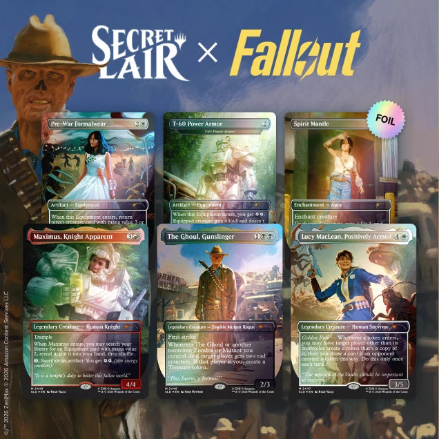Magic Secret Lair x Fallout Beyond Vault 33