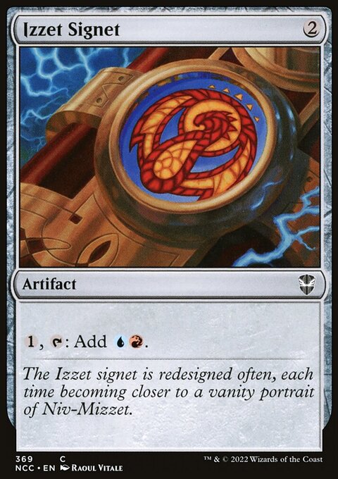 Izzet Signet [Streets of New Capenna Commander]