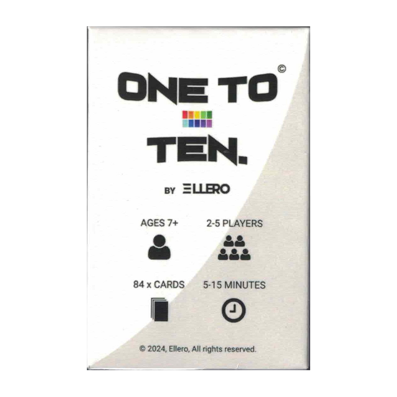 One To Ten - Card Game